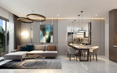 KIẾN TRÚC HIỆN ĐẠI TRONG CĂN HỘ SAFIRA.